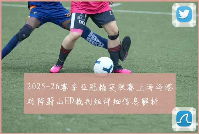 2025-26赛季亚冠精英联赛上海海港对阵蔚山HD裁判组详细信息解析